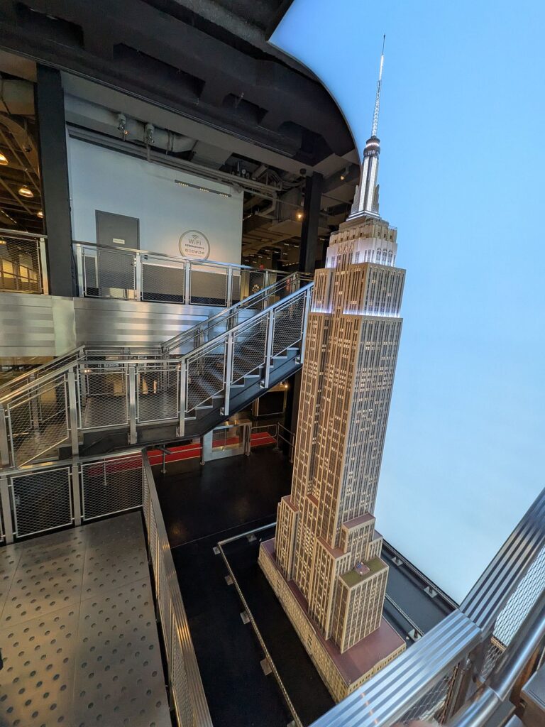 Model vom Empire State Building im Maßstab 1:50
