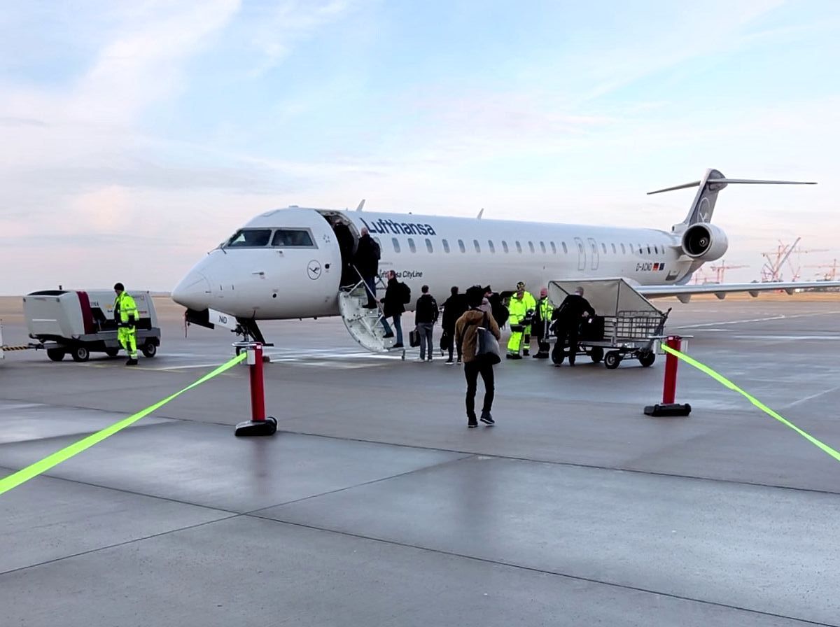 Anreise nach New York - JJs erster Flug