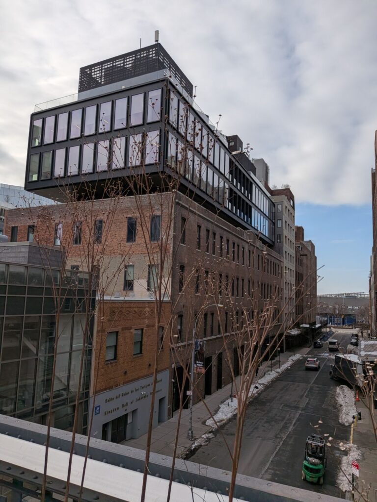 Loft über Lagerhaus gesehen von der High Line