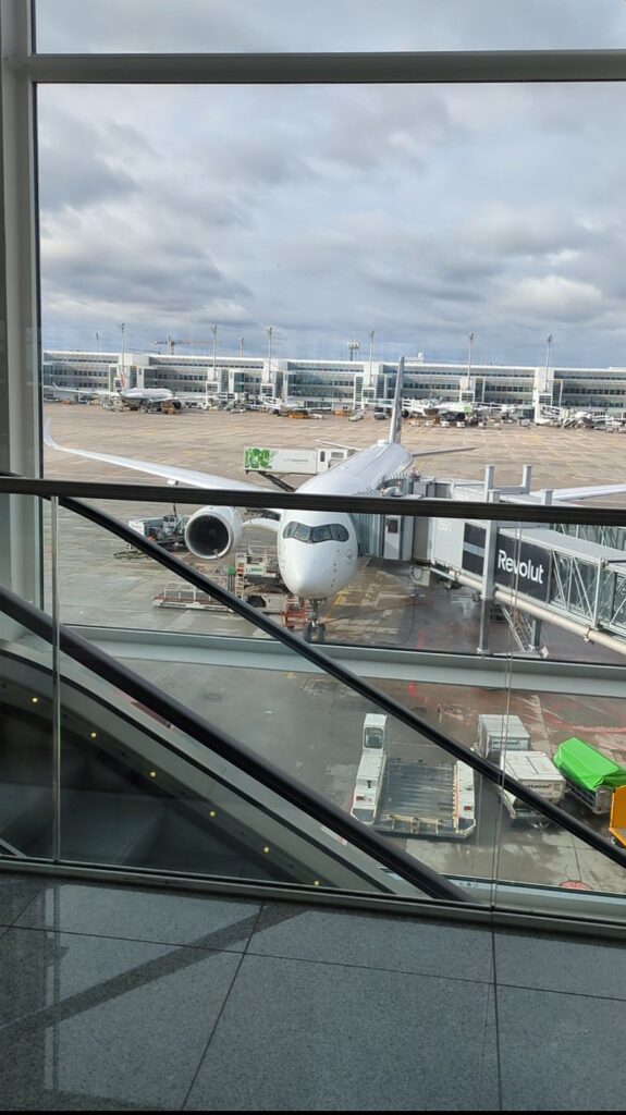 Unser Flugzeug nach New York