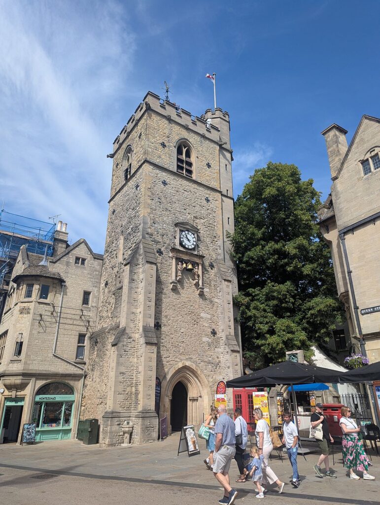 Carfax Tower in Oxford