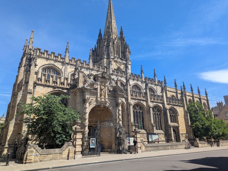 Oxford mit Kindern - University Church